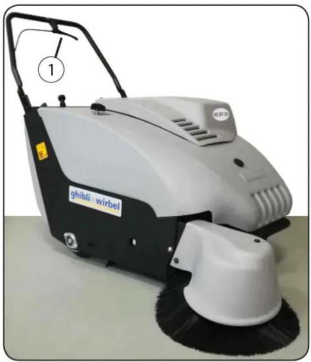 Ghibli & Wirbel HS MT 80 - STEUERELEMENTE (ABB.2) - 1