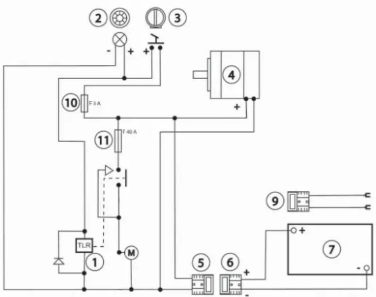 Ghibli & Wirbel HS MT 80 - Electric wiring description - 1