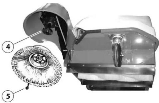 Ghibli & Wirbel HS MT 80 - Cepillo central (Fig.5) - 1