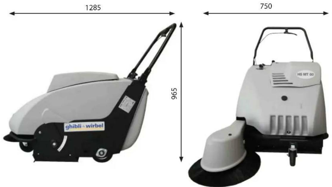 Ghibli & Wirbel HS MT 80 - Dimensioni imballo - 1