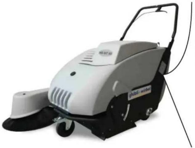 Ghibli & Wirbel HS MT 80 - Datos para la identifi cación de la barredora - 1