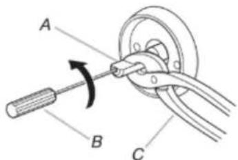 MAYTAG MFGS6030RZ - To adjust standard burner: - 1