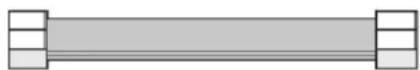 MAYTAG MFGS4030RS - Conector flexible de metal para electrodomesticos: - 1