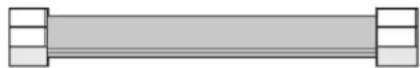 MAYTAG MFGS4030RS - Flexible Metal Appliance Connector: - 1