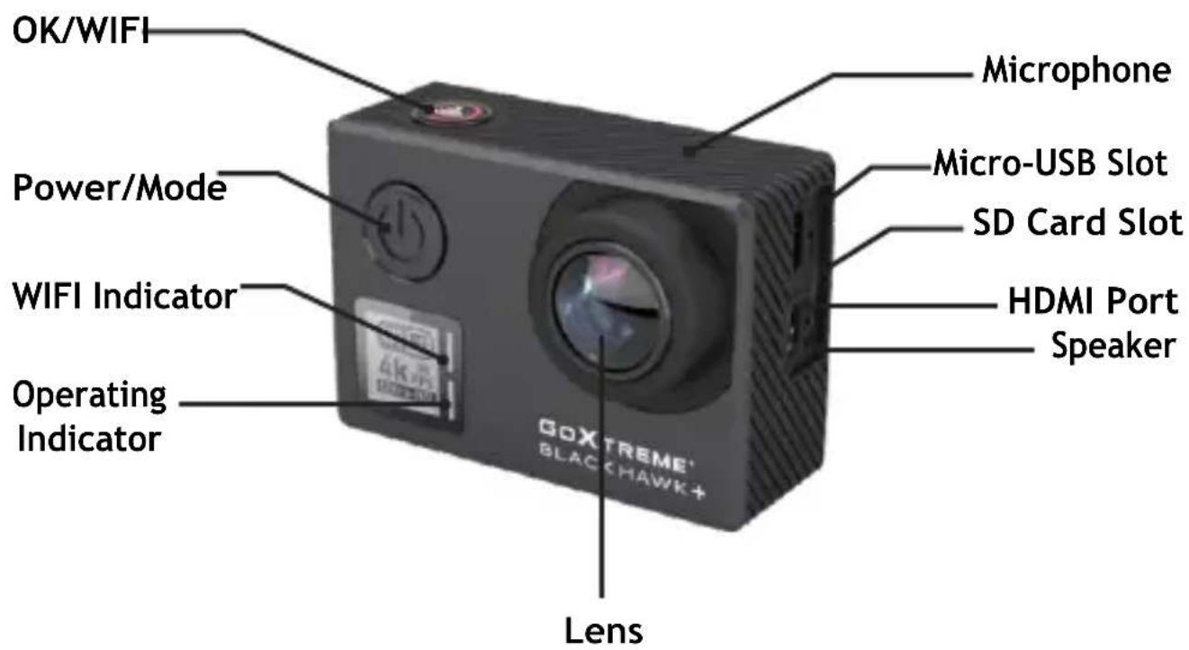 GoXtreme Black Hawk+ - Product Discription - 1