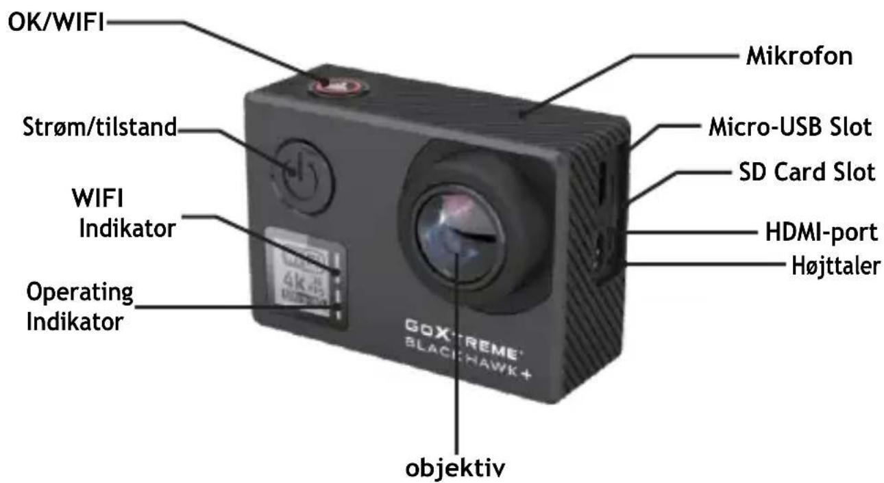 GoXtreme Black Hawk+ - Produktbeskrivelse - 1