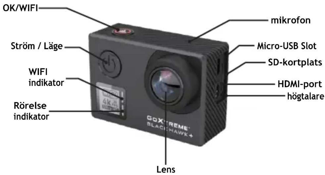 GoXtreme Black Hawk+ - Produktbeskrivning - 1