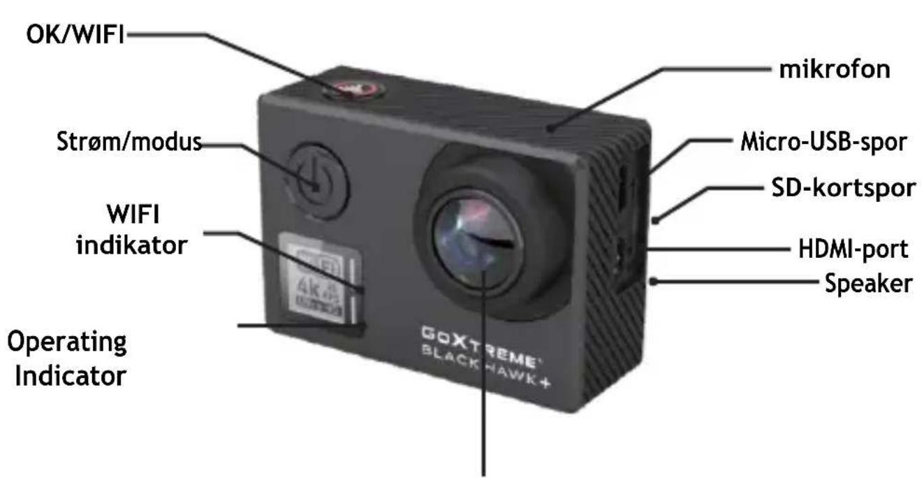 GoXtreme Black Hawk+ - Produktbeskrivelse - 1