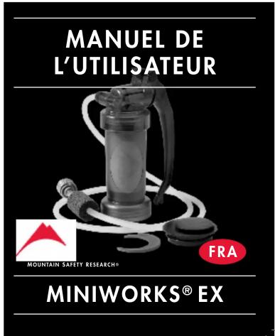 MSR MiniWorks EX - crosie. - 2