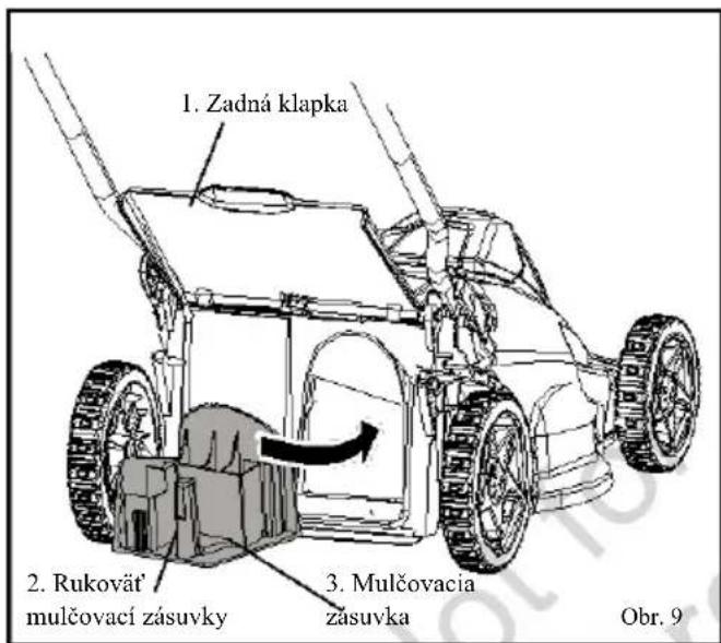 MURRAY EC370 - Inštalácia a vyberanie zásuvky na mulčovanie - 1