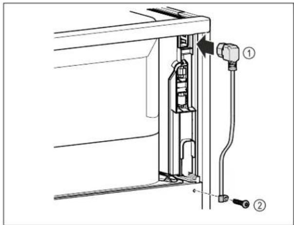 LIEBHERR SFPvh 1402 Perfection - Brancher le câble d'alimentation - 1