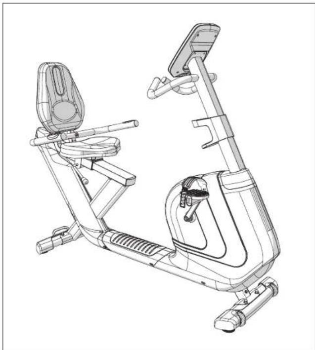 Horizon R8.0 - RECUMBENT BIKE ASSEMBLY - 1