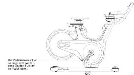Horizon GR7 - ZUM EINSTELLEN DER HORIZONTALEN SATTELPOSITION: - 5