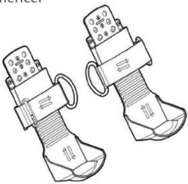 TAURUS Elite Row - Repose-pieds et sangle de pied - 1