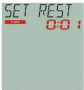 SET REST TIME 0:0 !