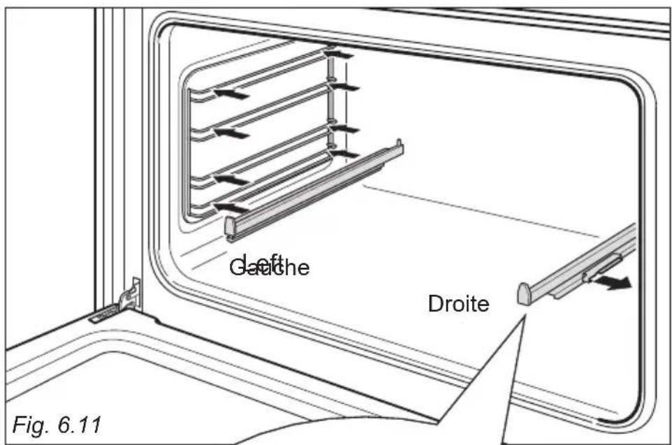 Elba Excellence EX 106 M - POUR FIXER LE SUPPORT DE GRILLE COULISSANT SUR LA GRILLE LATERALE: - 1
