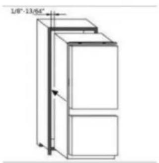 BERTAZZONI REF24BMBPNB - Installation into a cabinet - 1