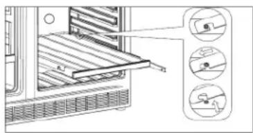 DANBY SPRAR055D1SS - INSTRUCTIONS D'ÉTAGÈRE - 1