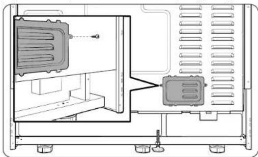 Dacor DOP48T960DS - Step 6. Replacing the access cover - 1