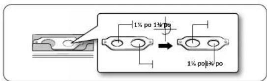 Dacor DOP48T960DS - Étape 5. Installation du conduit - 1