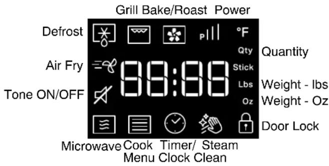 KITCHENAID KMCS522RPS - COMMANDES DU FOUR À MICRO-ONDES - 1