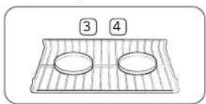 SAMSUNG NSI6DG9500SR - Rack and Pan placement - 1