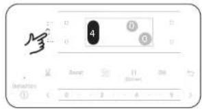 SAMSUNG NSI6DG9500SR - Set the level you want. - 1