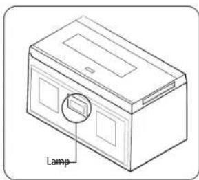 SAMSUNG ME21DG6500MT - Replacing the cooktop/night light - 1