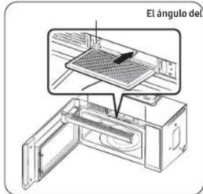 SAMSUNG ME21DG6500MT - Reemplazo del filtro de carbón - 2