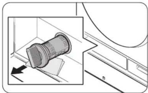 SAMSUNG WD53DBA900HZ - Drainfilter - 2