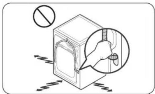 SAMSUNG WD53DBA900HZ - CAUTION - 1