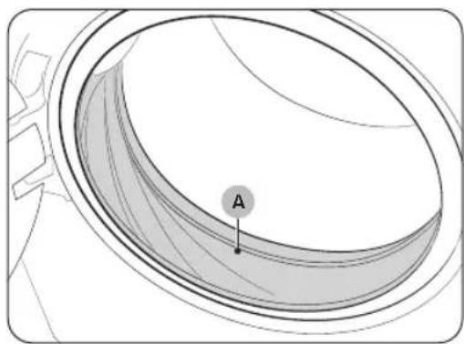 SAMSUNG WD53DBA900HZ - Diaphragmeduhublot - 1