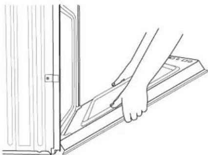 KITCHENAID KOES530PBS - Remove Oven Door(s) - 1