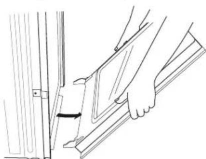 KITCHENAID KOES530PWH - Remove Oven Door(s) - 2