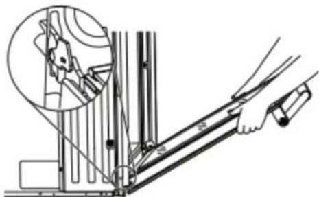 KITCHENAID KOES527PBS - Vuelva a colocar las puertas del horno - 3