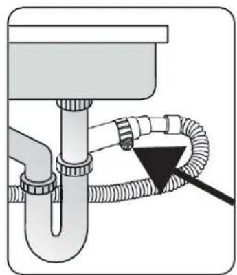 Summit DW18SS4ADA - DRAIN HOSE CONNECTION - 2