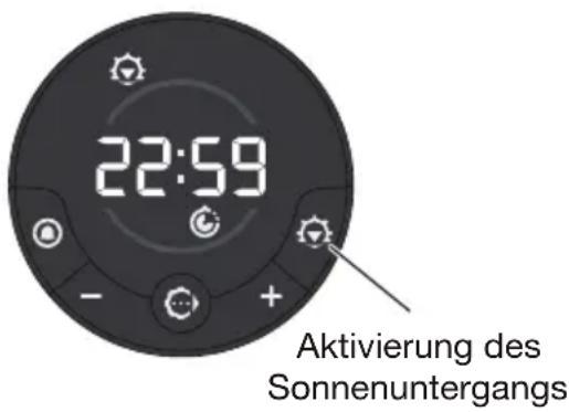 LUMIE Bodyclock Spark 100 - Aktivierung des Sonnenuntergangs - 1