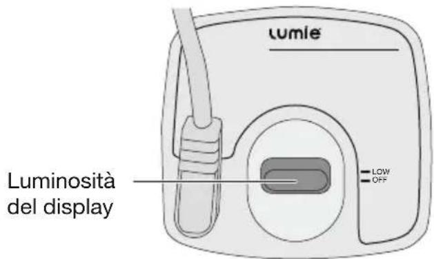 LUMIE Bodyclock Spark 100 - Luminosità del display - 1