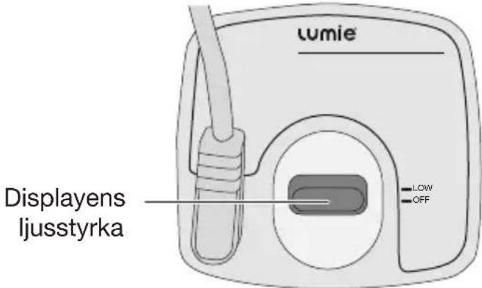 LUMIE Bodyclock Glow 150 - Displayens ljusstyrka - 1