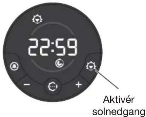 LUMIE Bodyclock Glow 150 - Aktivering af solnedgang - 1