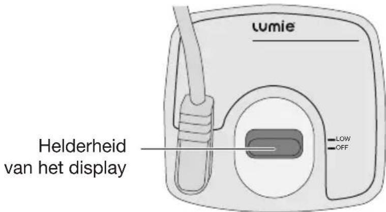 LUMIE Bodyclock Glow 150 - Helderheid van het display - 1