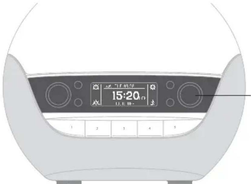 LUMIE Bodyclock Luxe 700FM - Verwendung als Nachttischlampe - 1