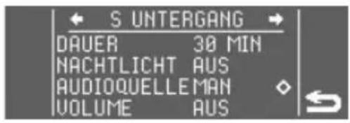 LUMIE Bodyclock Luxe 700FM - AUDIOQUELLE Drücken Sie auf den rechten Regler, um - 1