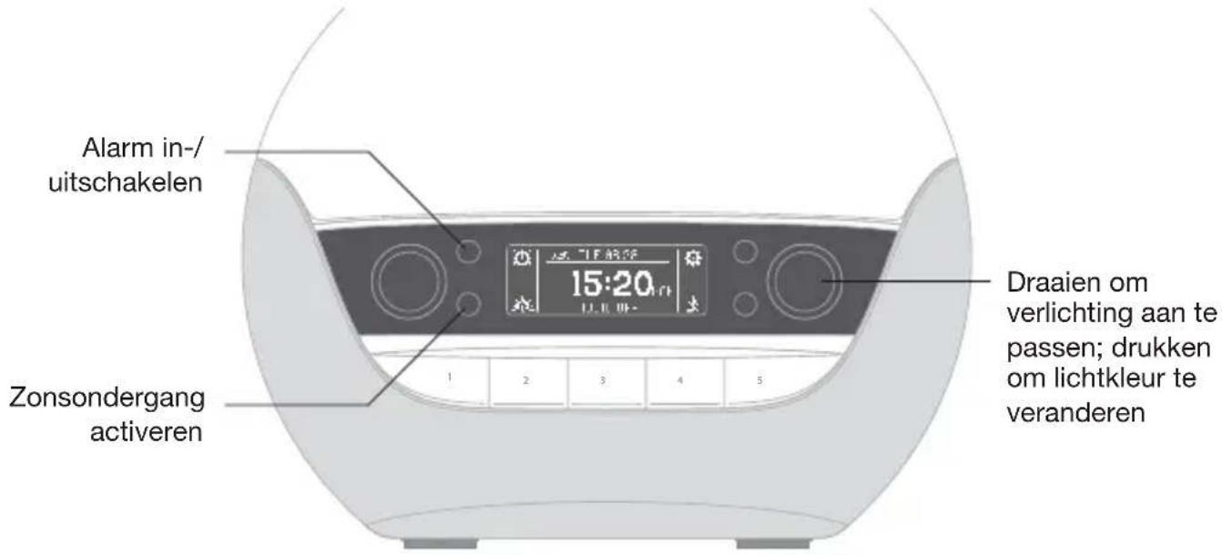LUMIE Bodyclock Luxe 700FM - Het zonsopgangsalarm gebruiken - 1