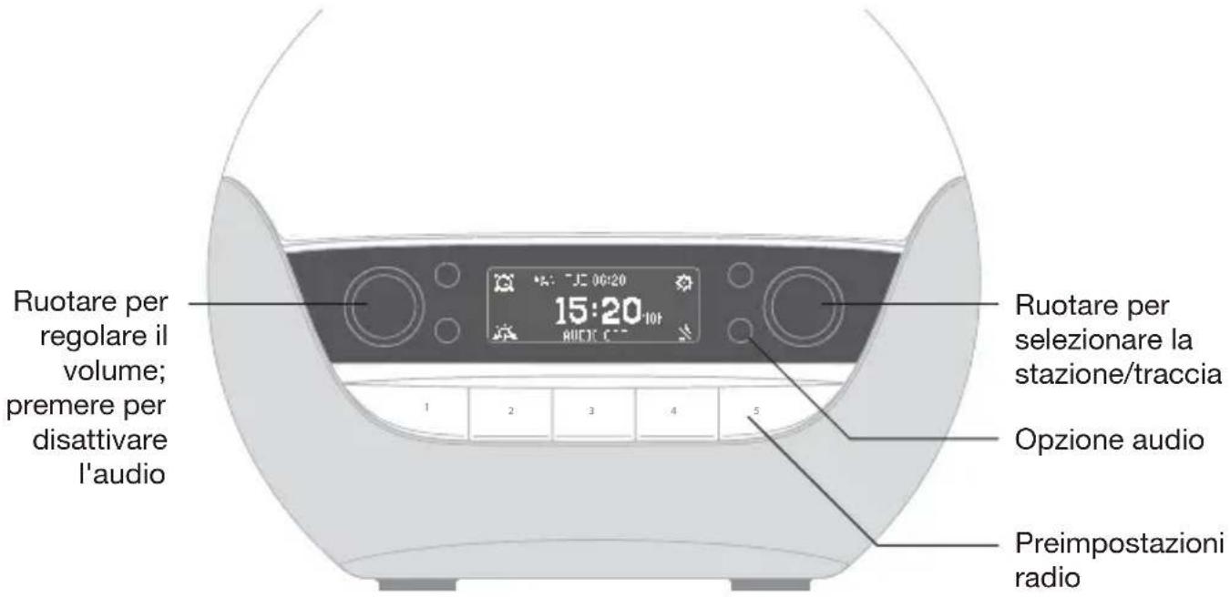 LUMIE Bodyclock Luxe 700FM - Utilizzo dell'audio - 1
