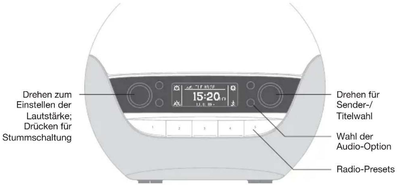 LUMIE Bodyclock Luxe 700FM - Verwendung der Audiofunktion - 1