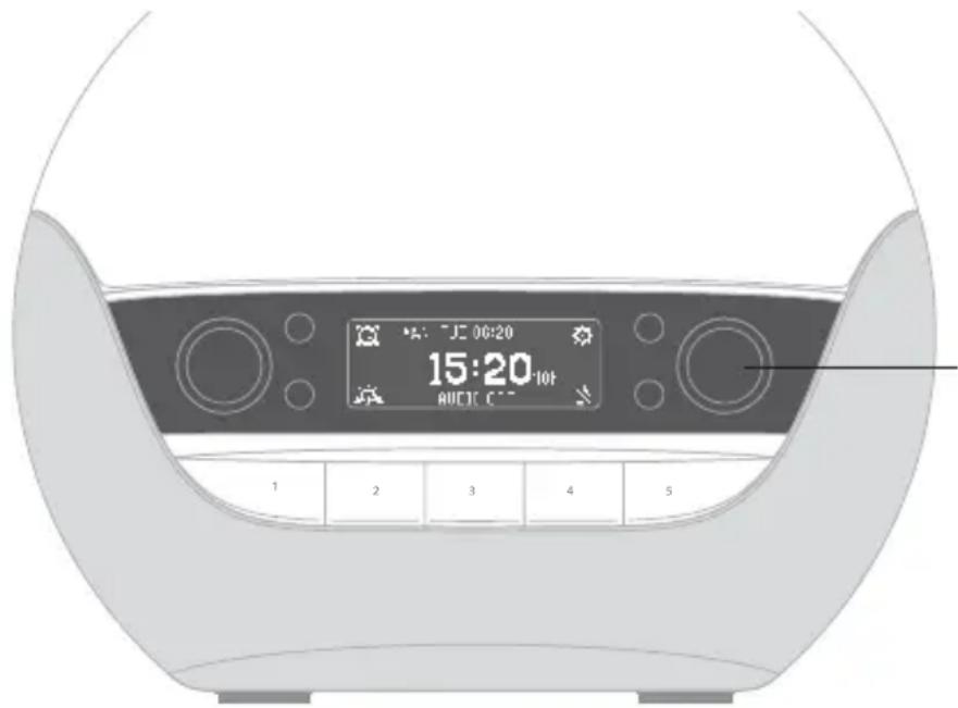LUMIE Bodyclock Luxe 700FM - Utilizzo della luce da comodino - 1