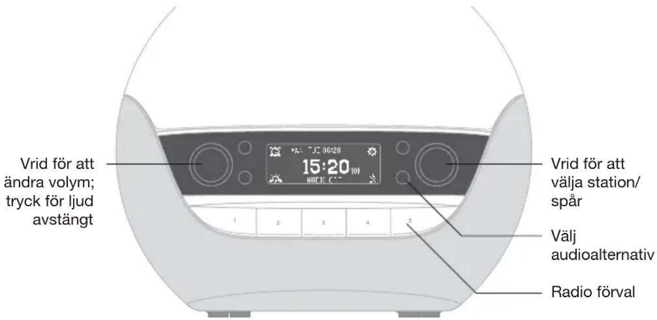LUMIE Bodyclock Luxe 700FM - Använda ljudsystemet - 1