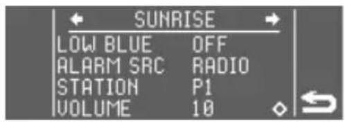 LUMIE Bodyclock Luxe 700FM - Sunrise options - 8