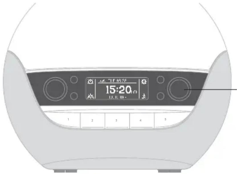 LUMIE Bodyclock Luxe 700FM - Utilisation de la lampe de chevet - 1